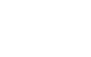 Restaurant Perles de Saveurs Logo white
